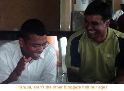 Jammy with Kiruba the Blogger