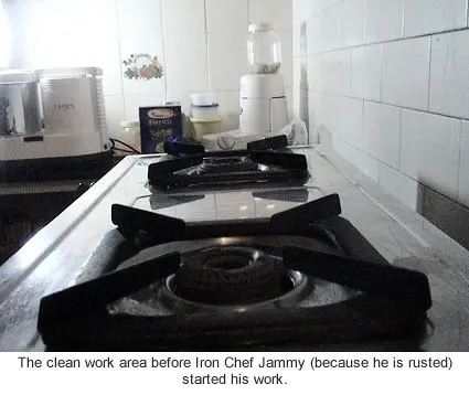 Preparing Kitchen before Cooking