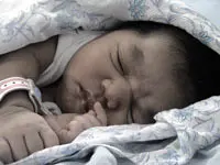 Baby's deep sleep