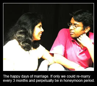 Happy days of marriage Happy days of marriage