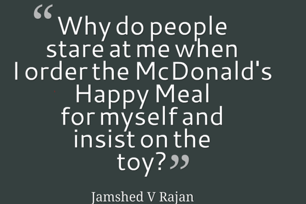The problem with McDonalds Happy Meal