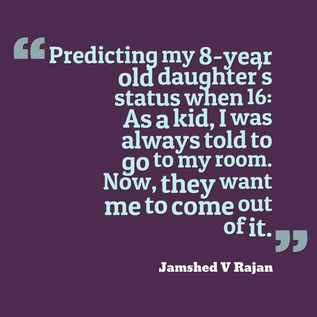 Our daughter's status when she is teenager